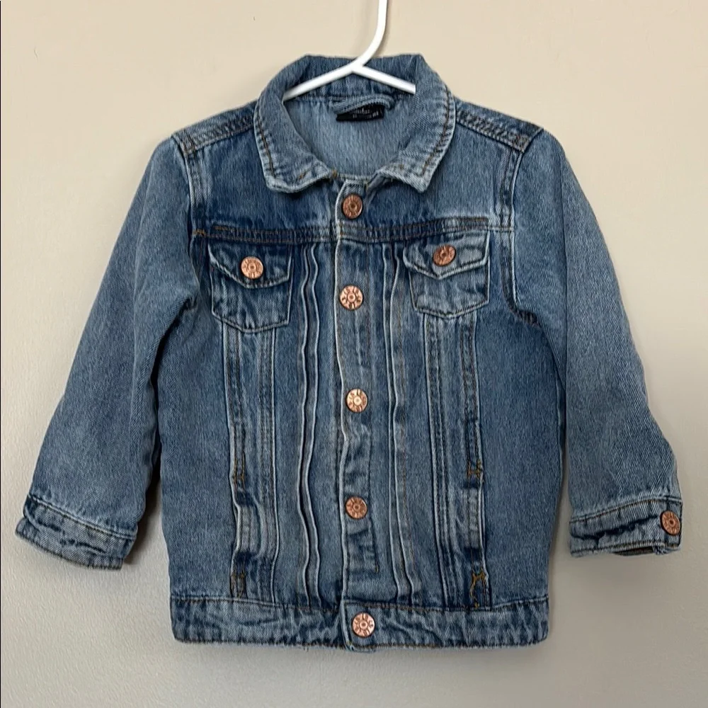 Little Bipsy toddler denim jacket - Picture 2 of 6